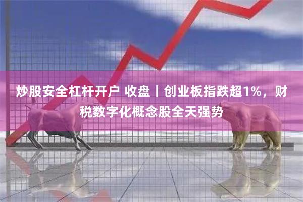 炒股安全杠杆开户 收盘丨创业板指跌超1%，财税数字化概念股全天强势